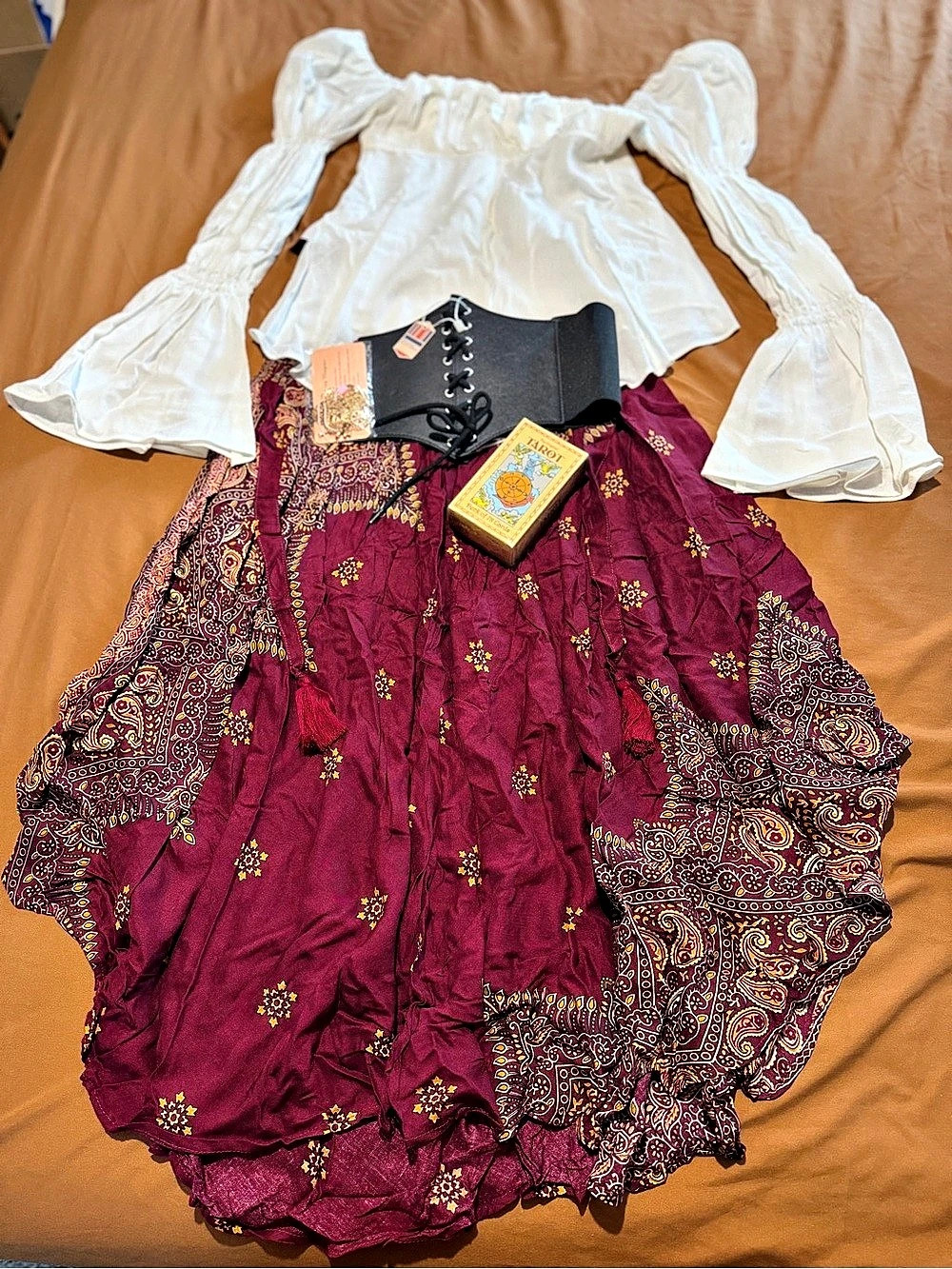 Size small fortune teller costume w/ accessories NWT